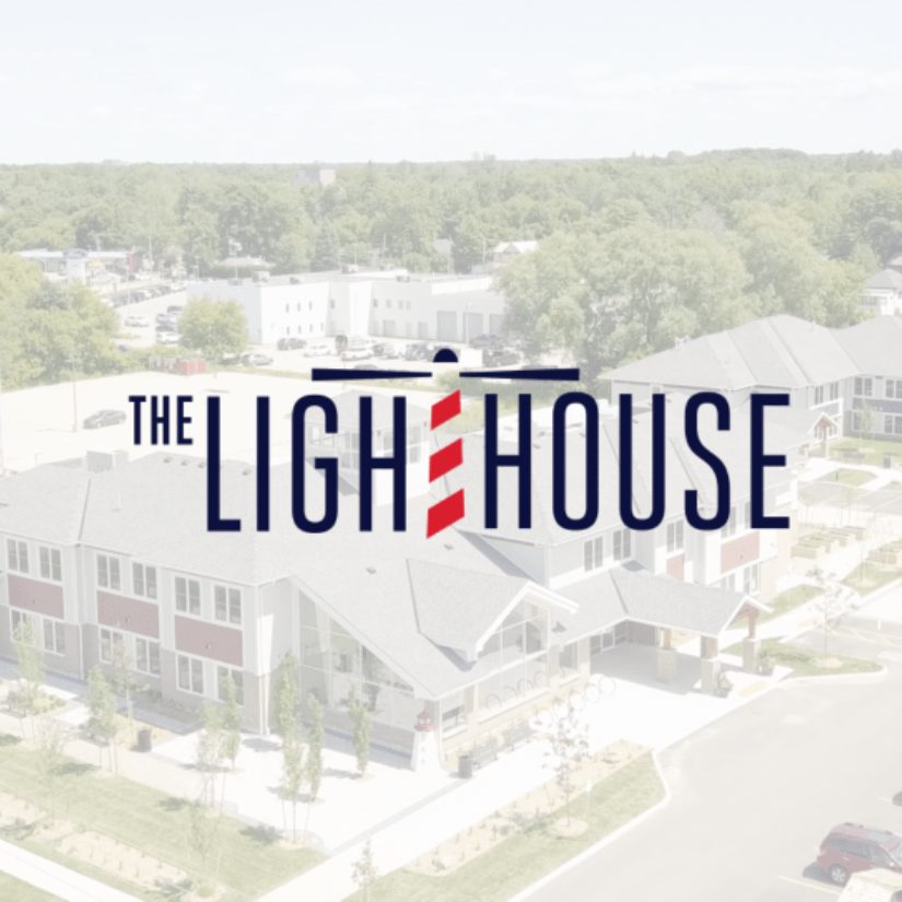Logo for The Lighthouse shelter
